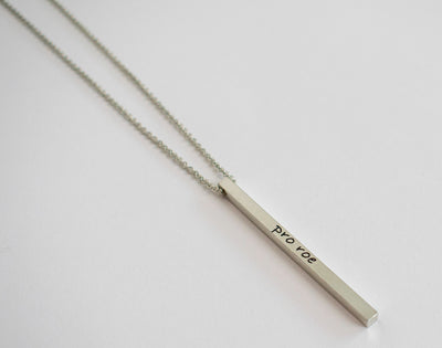 Pro Roe Necklace