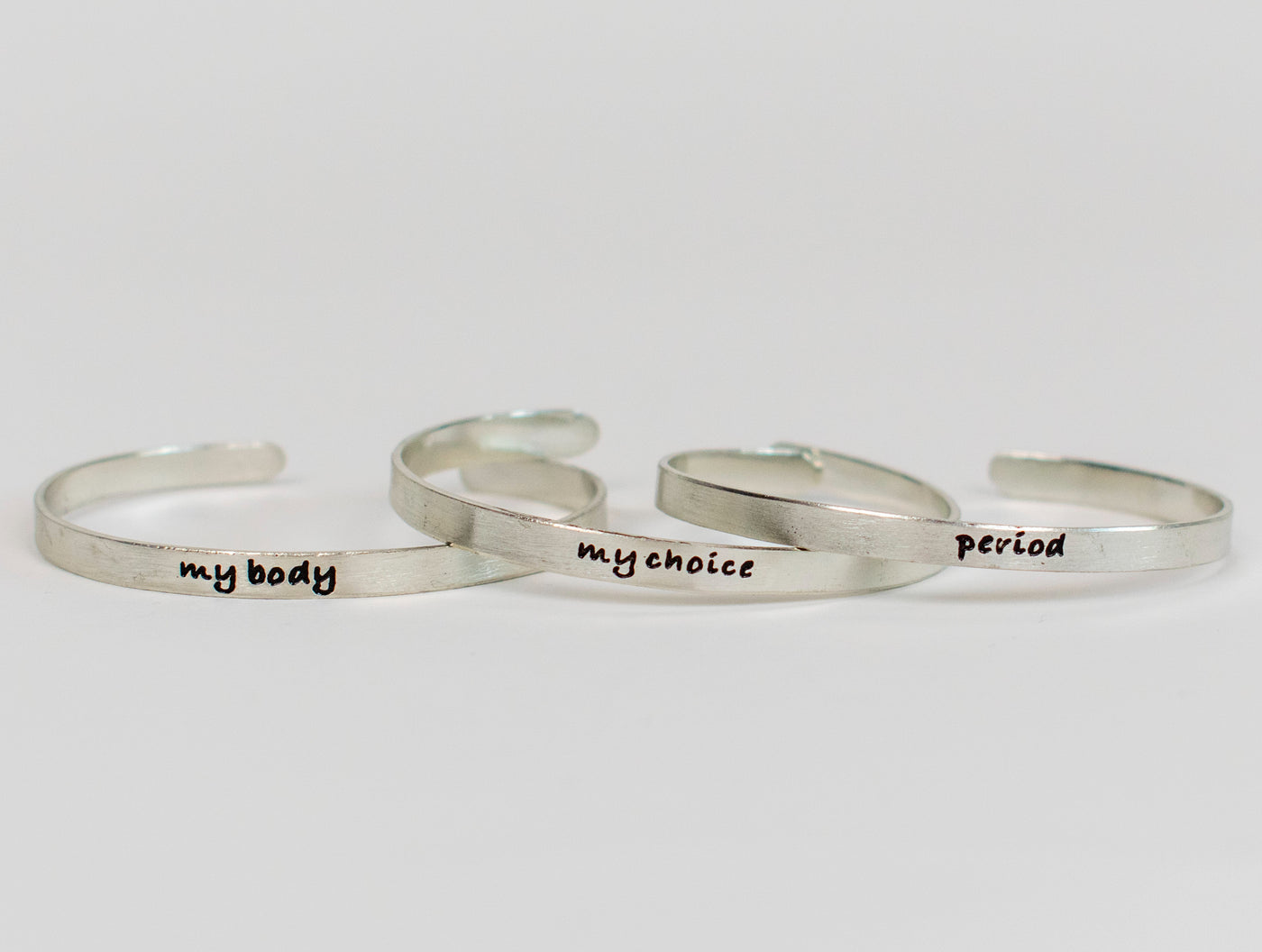 My Body My Choice Cuffs