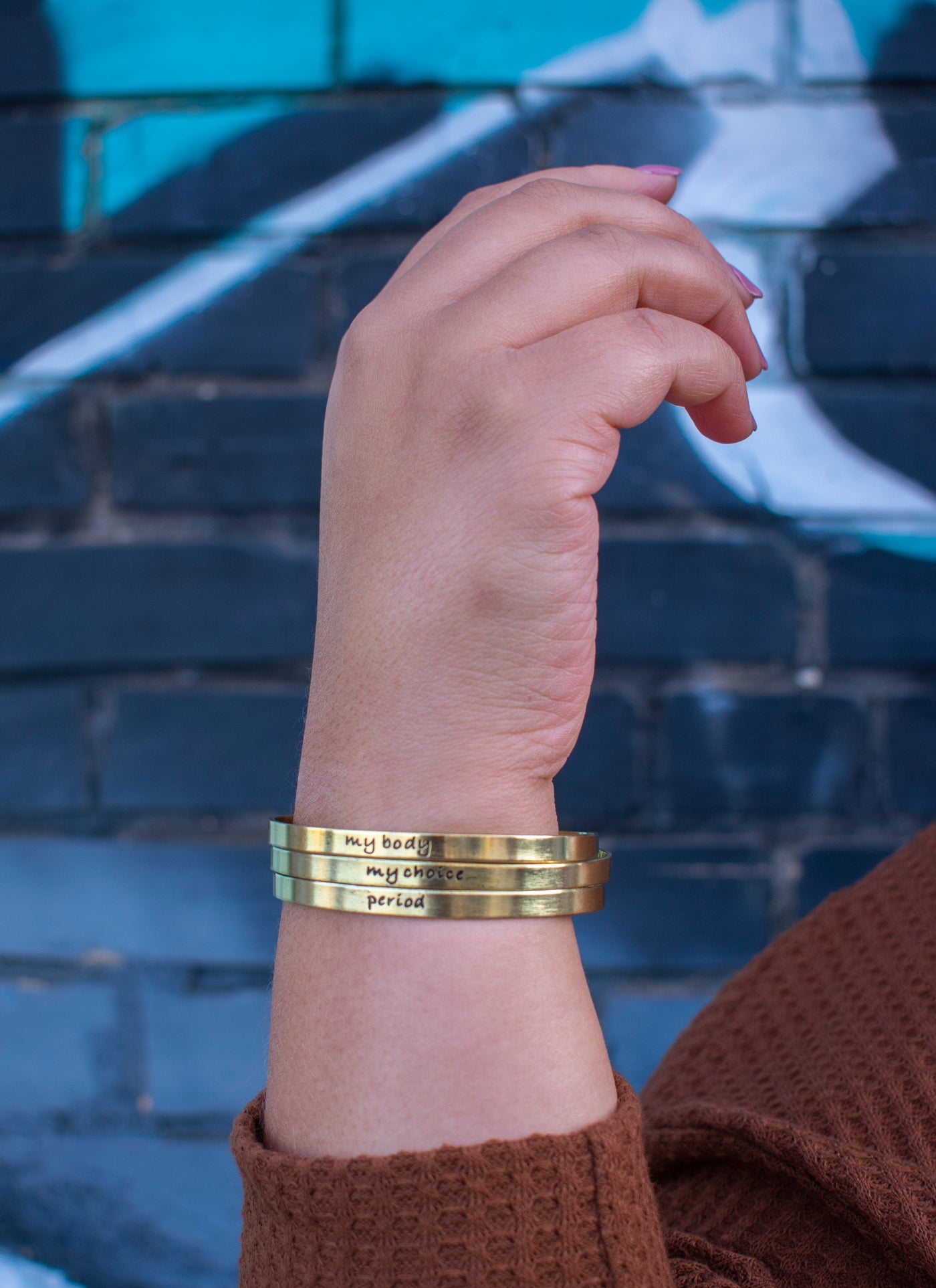 My Body My Choice Cuffs